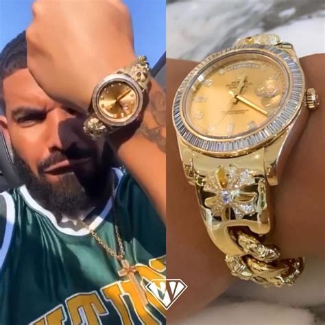 chrome hearts watch rolex|drake rolex jade.